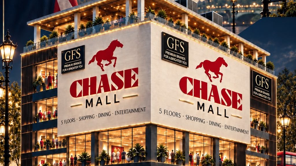 CHASE MALL, commercial project by IAG Builders & Developers